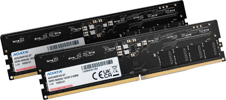 Image du produit Adata DDR5 32GB 5600-46 K2 Premier Tray double plateau (2 x 32GB, 5600 MHz, RAM DDR5, DIMM)