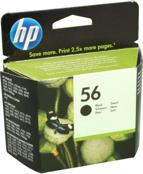 Immagine prodotto HP 56 - 19 ml - nero - originale - blister (FC)
