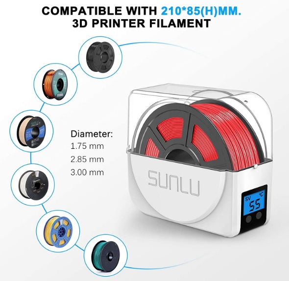 Image du produit Sunlu S1 Plus Sécheur de filaments