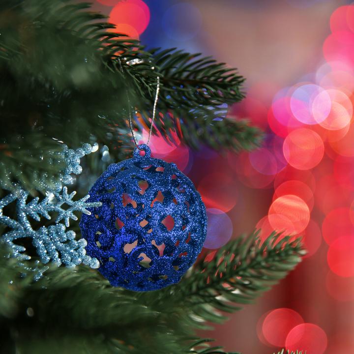 Actual product image Relaxdays Christmas baubles set (50 -part)