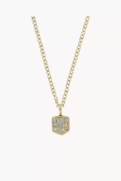 Produktbild Fossil Heritage Halskette (Edelstahl, Glas, 46 cm)