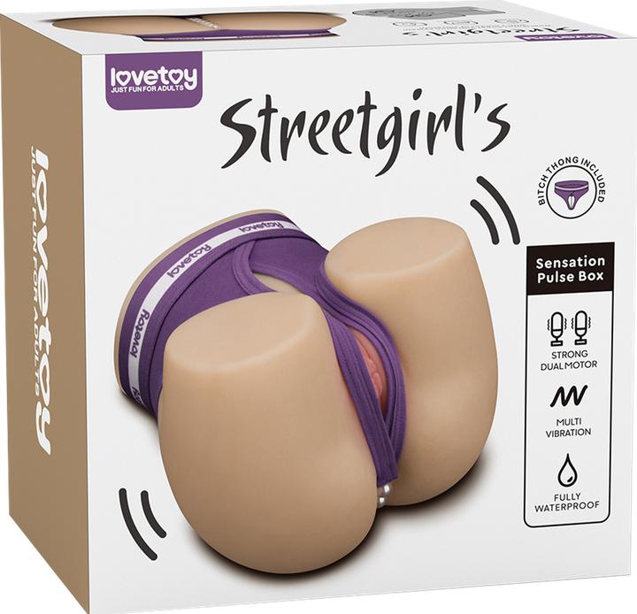 Actual product image Lovetoy Streetgirls Dual Motor Sensation Pulse
