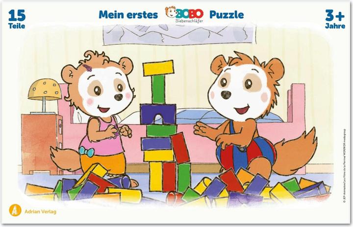 Bobo Siebenschläfer Puzzle (15 Teile)
