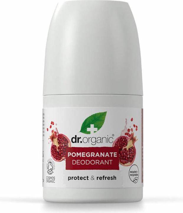Produktbild Dr. Organic Dr Organic Pomegranate Deodorant Natural Vegan Cruelty Free Paraben & SLS Free Aluminium Free 50ml (50 ml)