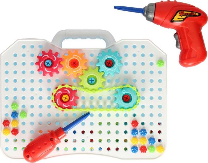 Image du produit Vis et engrenages pour plaques magiques, 151 pièces.