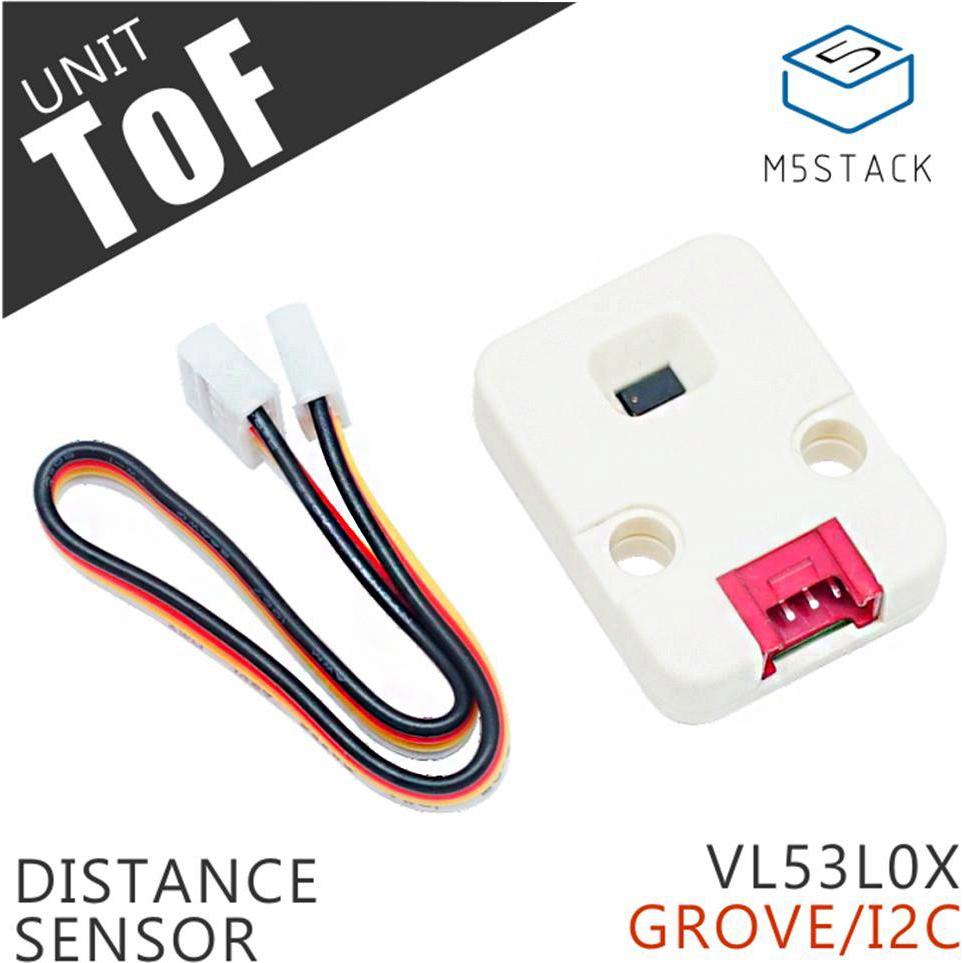 Thumbnail - M5Stack Time-of-Flight Ranging Unit (VL53L0X), Entwicklungsboard Zubehör, Rot