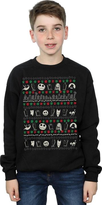 Produktbild Disney Nightmare Before Christmas Festive Icons Sweatshirt Jungen (128)