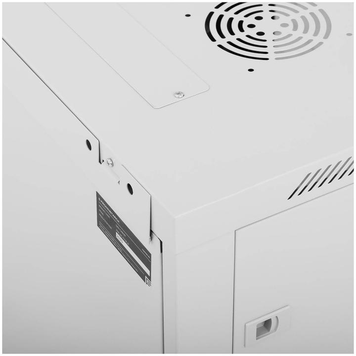 Produktbild Fromm & Starck Serverschrank 19 Zoll abschliessbar 9 HE Netzwerkschrank Stahlgehäuse grau (10.86 HE, 19 Zoll Rack)