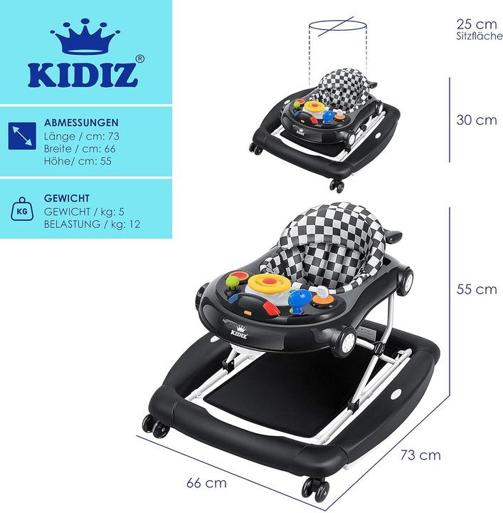 Image du produit Kidiz Trotteur 4en1