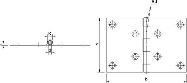 Produktbild Charmag Scharniere