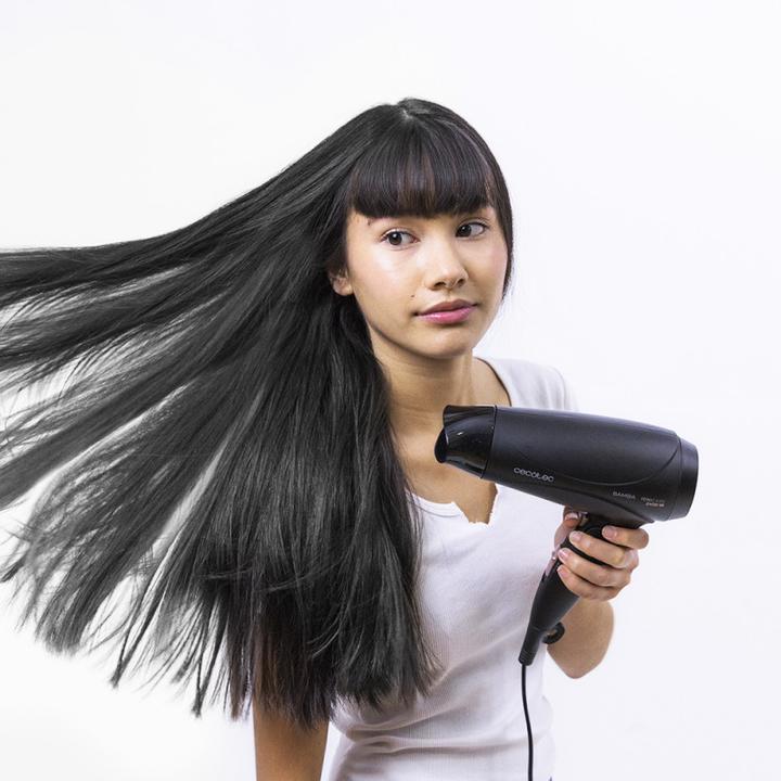 Produktbild Cecotec Ionic Hair Dryer with Diffuser Bamba IoniCare 5450 Power & Go Pro Ice 2400W Bronze