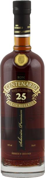 Produktbild Ron Centenario Gran Reserva 25 Years Old Premium Rum (1 x 70 cl)