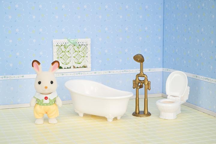 Immagine prodotto Sylvanian Families Set da Bagno di Bebè Coniglio Cioccolato