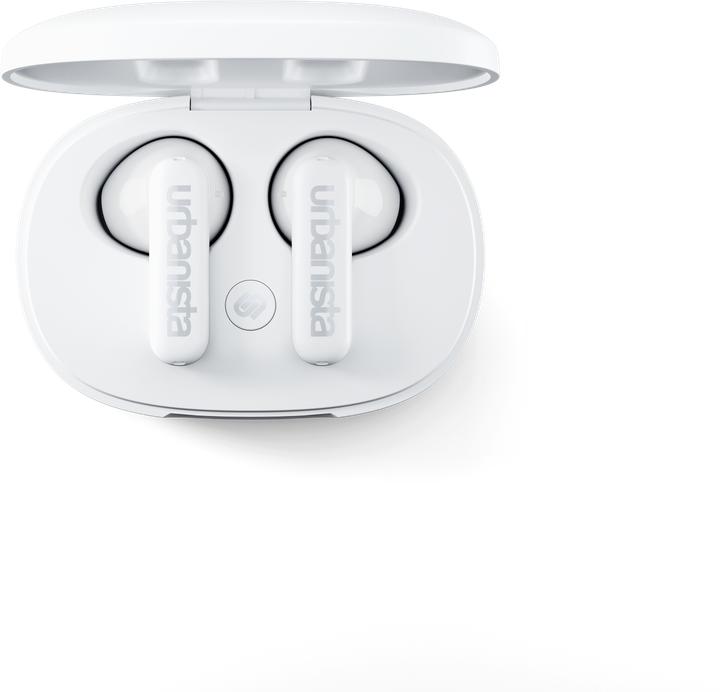 Produktbild Urbanista Copenhagen Bluetooth True Wireless In-Ear Kopfhörer Pure White (Keine Geräuschunterdrückung, 32 h, Kabellos)