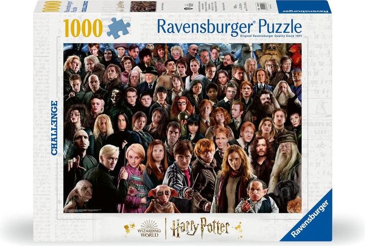 Actual product image Ravensburger Challenge Harry Potter (1000 pieces)