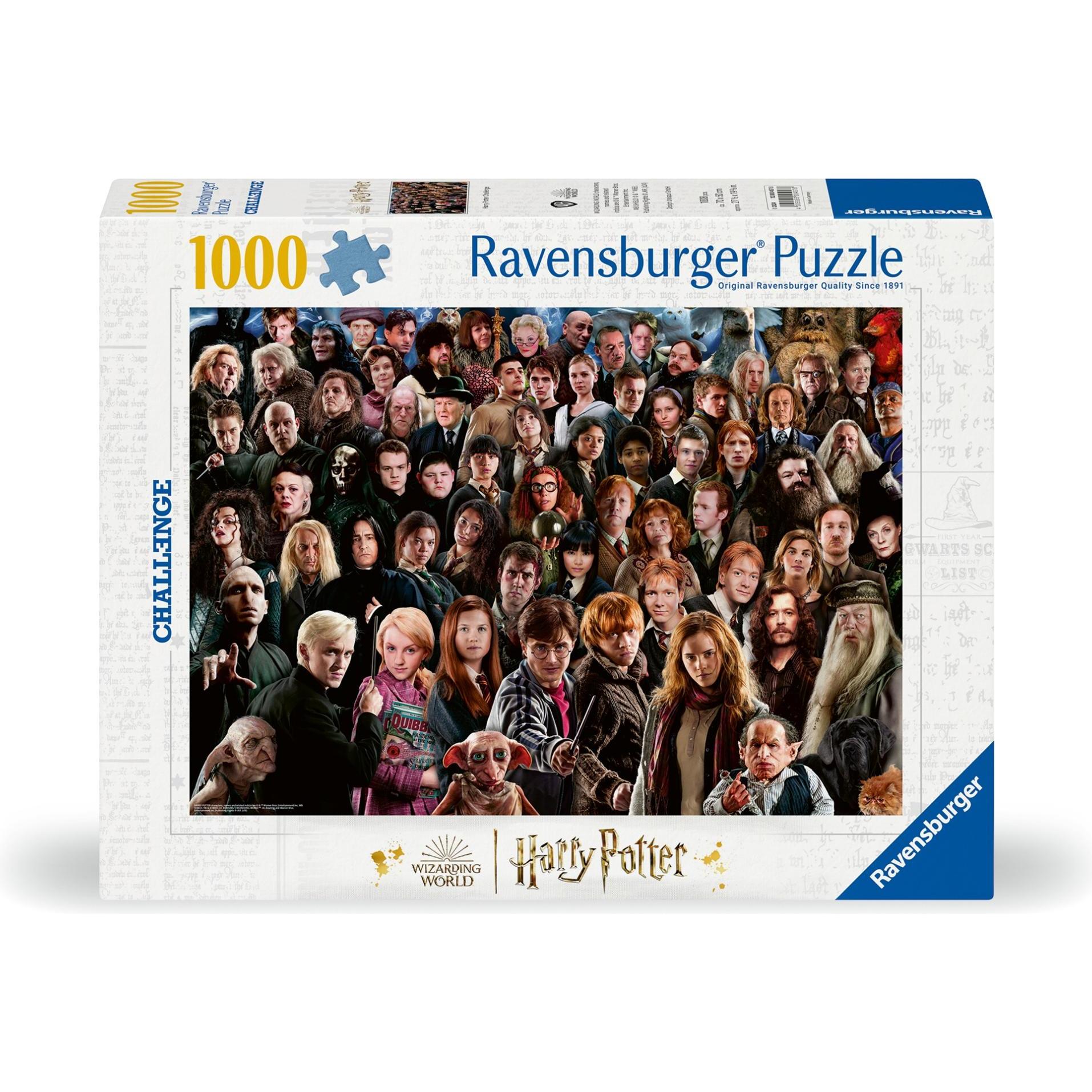 Ravensburger Multicolore Challenge Harry Potter (1000 Pezzi)