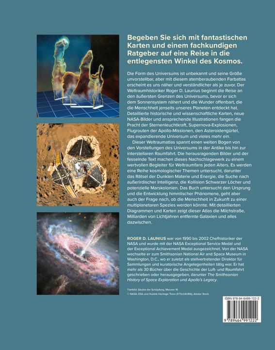 Produktbild Librero Der Atlas des Universums (Deutsch, Roger D. Launius, 2025)