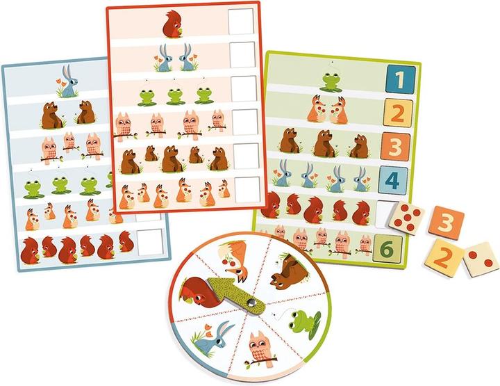Djeco Bingo 1, 2, 3 (Multilingue)