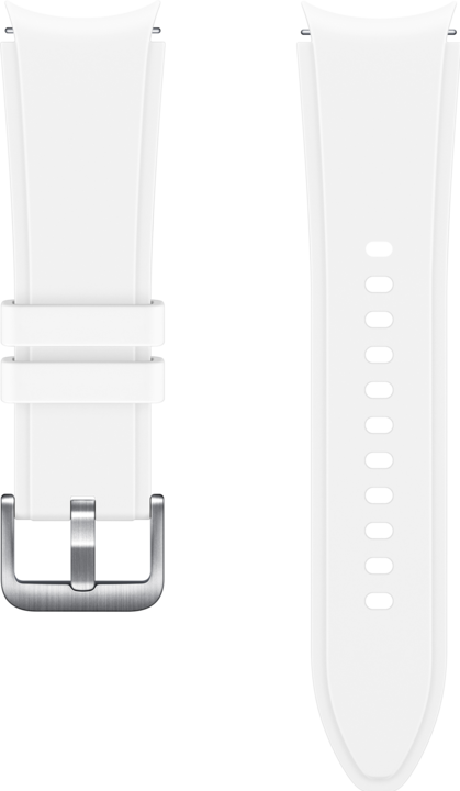 Samsung Ridge Sport Band 20mm M/L white (20 mm, Fluoroelastomer, Galaxy Watch)