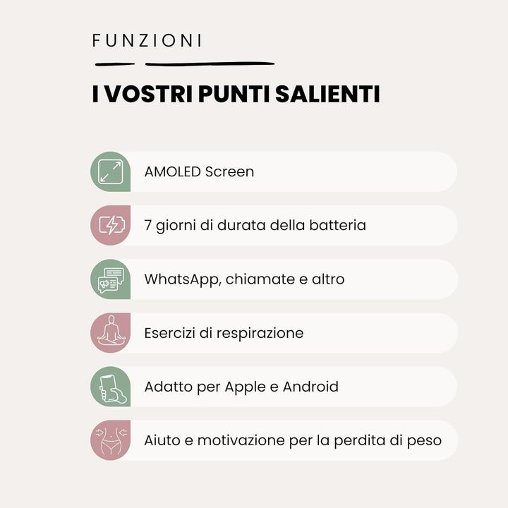 Produktbild Xcoast SIONA 2 Smartwatch 42mm (42 mm)