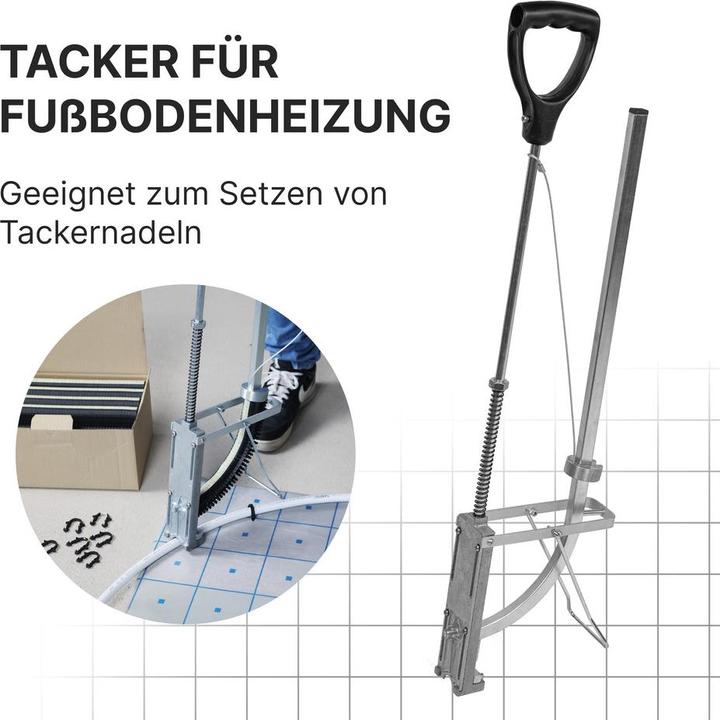 Produktbild Sanpro Tacker / Setzgerät für Rohrhaltern (Tackernadeln) der Fussbodenheizung