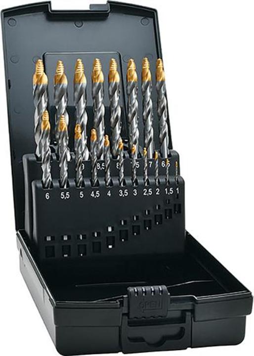 Exact Jeu de forets hélicoïdaux (Ø1-10mm)