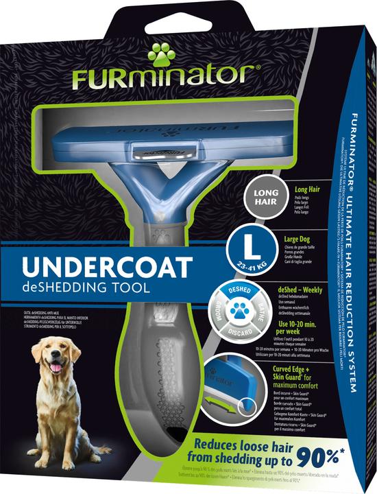 Actual product image FURminator Long Hair (Dog)