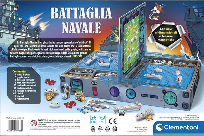 Immagine prodotto Clementoni Battaglia navale (Italiano)