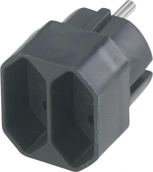 Actual product image REV Transition plug 2-fold Euro sockets (2 x)