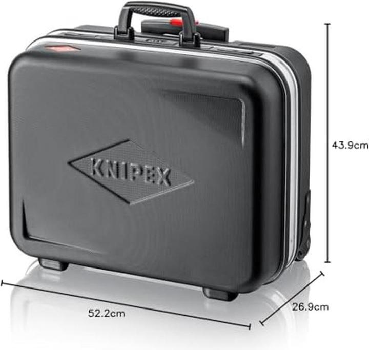 Productafbeelding Knipex Gereedschapskist "BIG Basic Move" Sanitair 00 21 06 HK S (31 onderdelen)