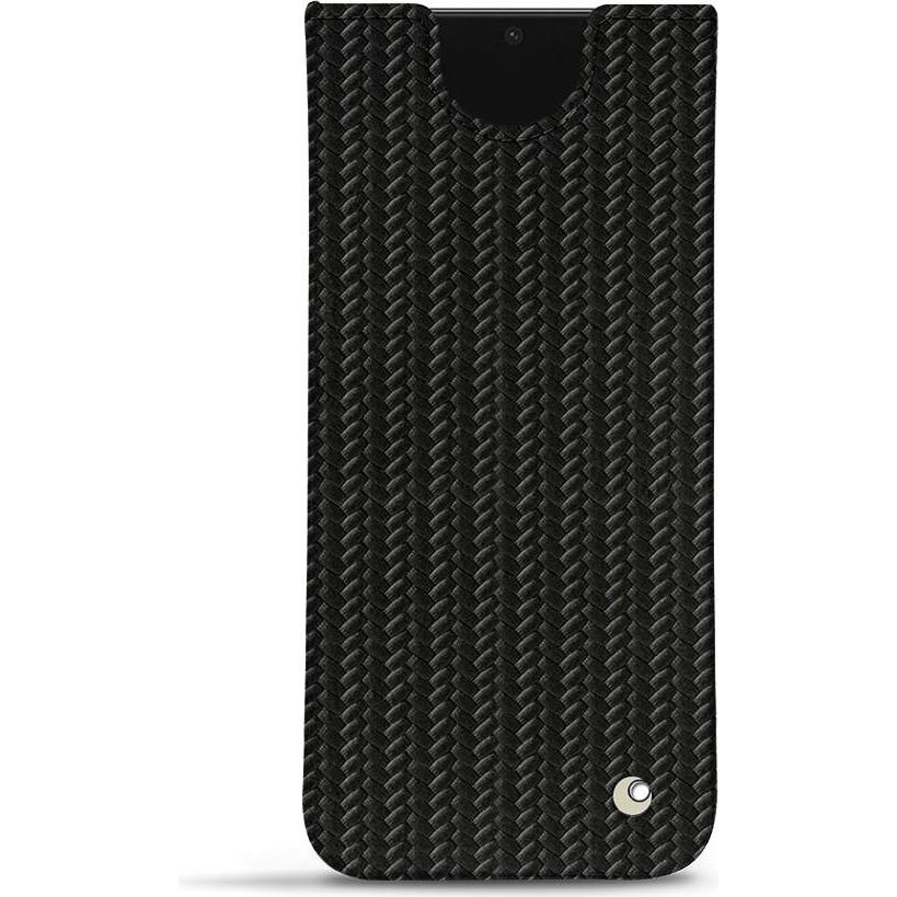 Noreve Lederschutzhülle (Samsung Galaxy S21), Smartphone Hülle, Schwarz