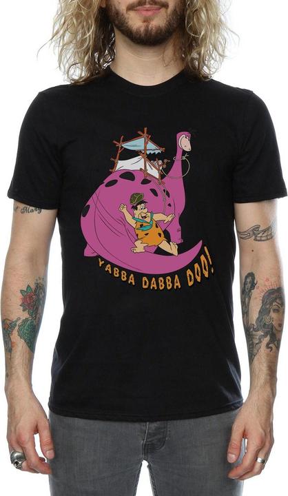 Actual product image The Flintstones Mens Yabba Dabba Doo T-Shirt (L)