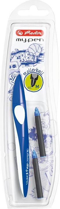 Herlitz Rollerball my.pen /white (1x)