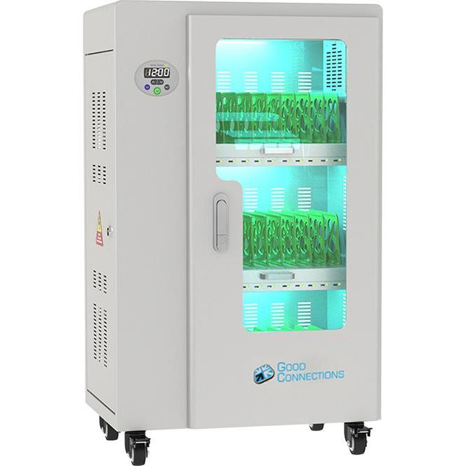 Good Connections GC ANTARES PRO T30C Ladewagen bis 11" USB-C 30W PD3.0 UVC-Desinfektion grau (30 W), USB Ladegerät, Grau