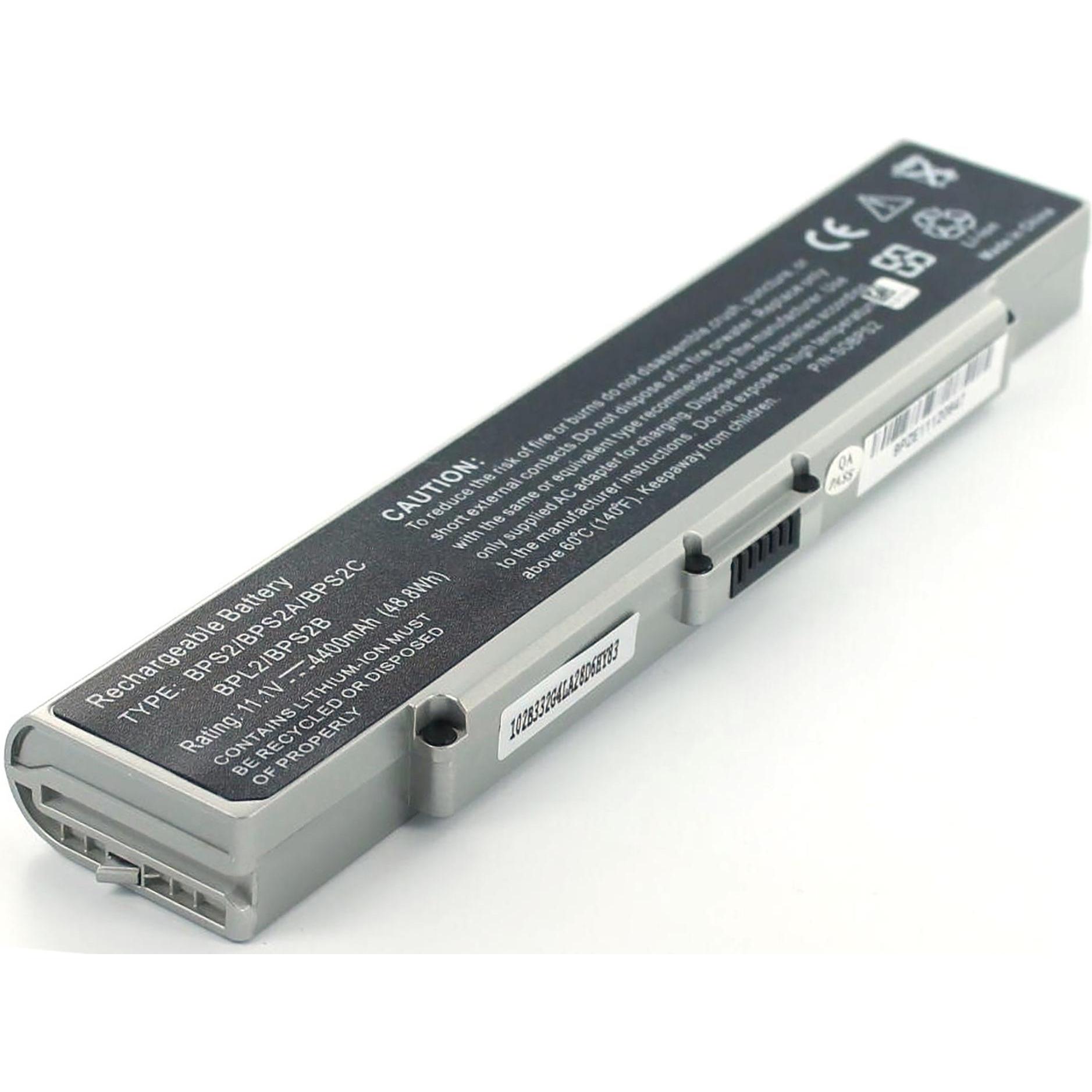 AGI 91245 Lithium-Ion 4400mAh 11.1V Wiederaufladbare Batterie (1 Zellen, 4400 mAh), Notebook Akku, Silber