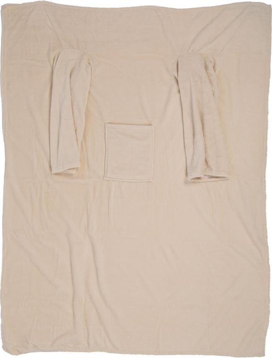 Out of the blue Kuscheldecke mit Ärmeln & Tasche