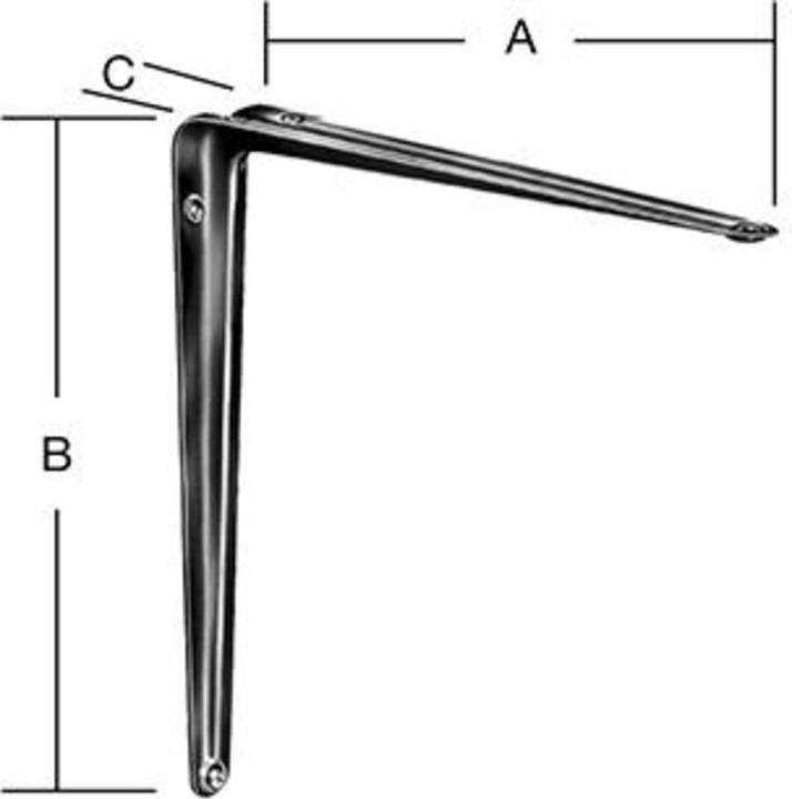 Produktbild Pferd Werkzeuge Vormann Stahlblechkonsolen 250x300 mm weiss