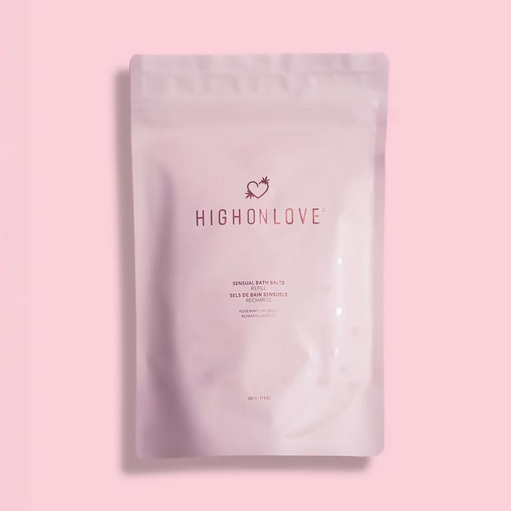 Produktbild High on Love refill for sensual bath salts 500g (Badeperlen)