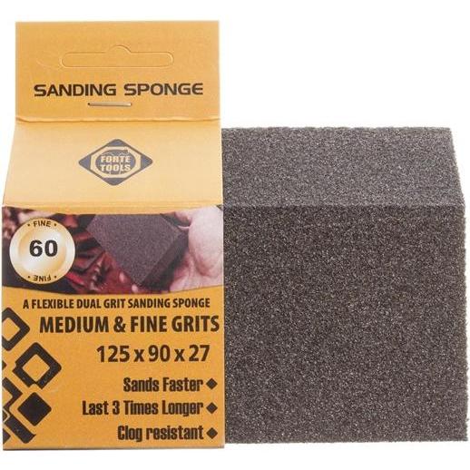 Forte tools, Schleifmittel, GRINDING SPONGE 125X90X26 M