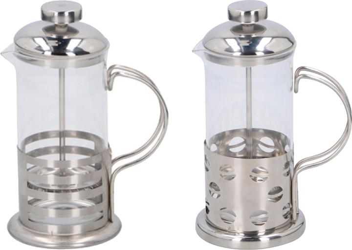 Produktbild Inda-Exclusiv Kaffeebereiter Kaffeepresse Kanne Kaffeekanne Kaffee Glas 350ML (0.35 l)