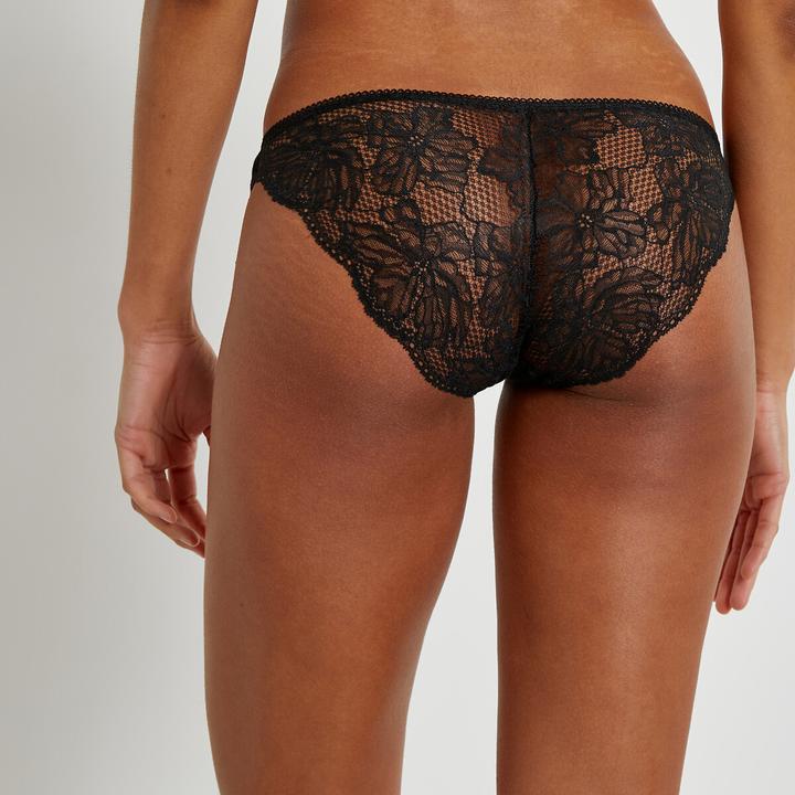 Produktbild La Redoute Collections 2er-Pack Slips mit Spitze (36, 38, 2er Pack)