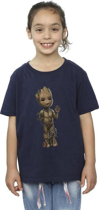 Produktbild I Am Groot Wave Pose TShirt Mädchen (140, 146)