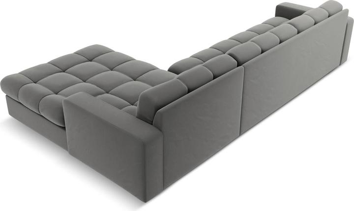 Actual product image CXL by Christian Lacroix Velvet Right Corner Sofa, "Yohan", 4 Seats, 236x160x72 Made in Europe (Corner sofa)