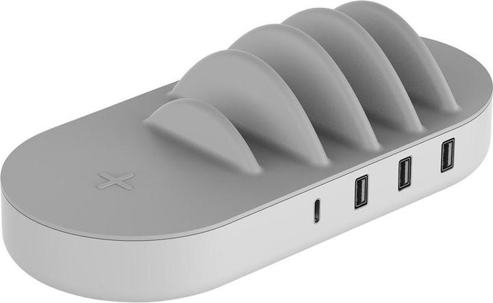 Produktbild Xlayer Wireless Charger Family QI-Zertifiziert white/grey (50 W)