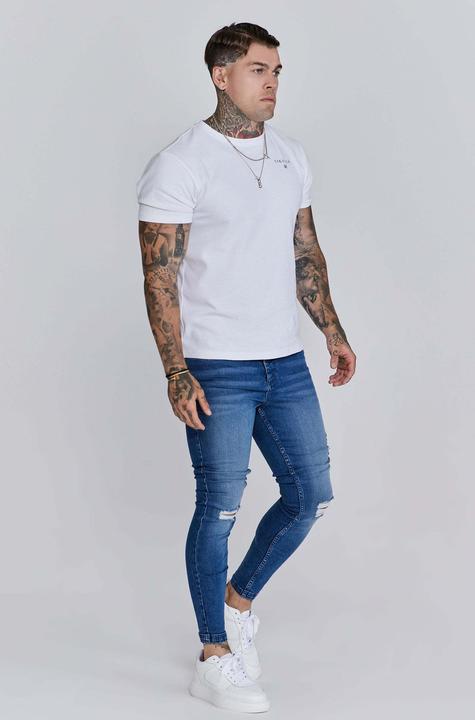 Image du produit Siksilk Jeans Distressed Skinny Jeans (28)