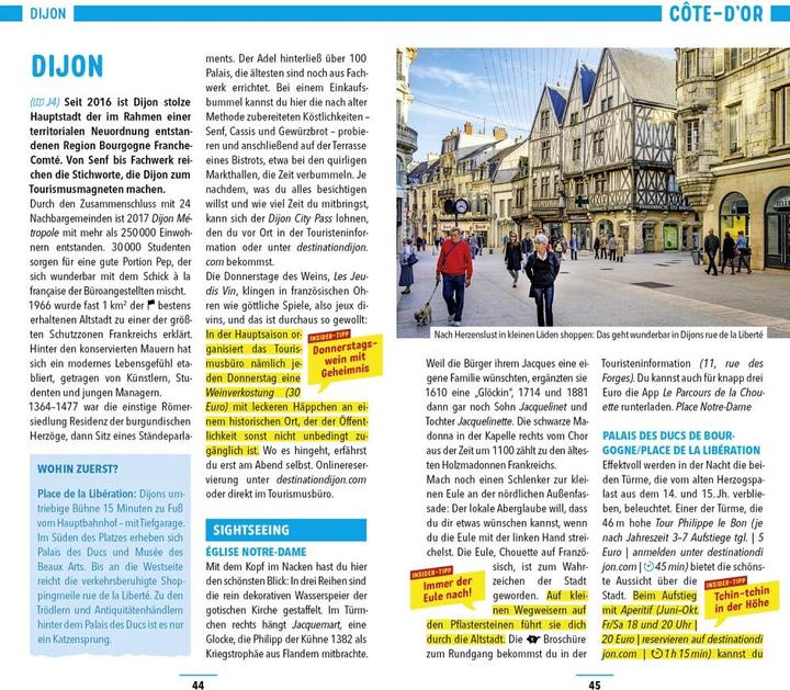 Produktbild Reiseführer Burgund (Deutsch, Felicitas Schwarz Grammon, Manfred Görgens, Klaus Simon, 2022)