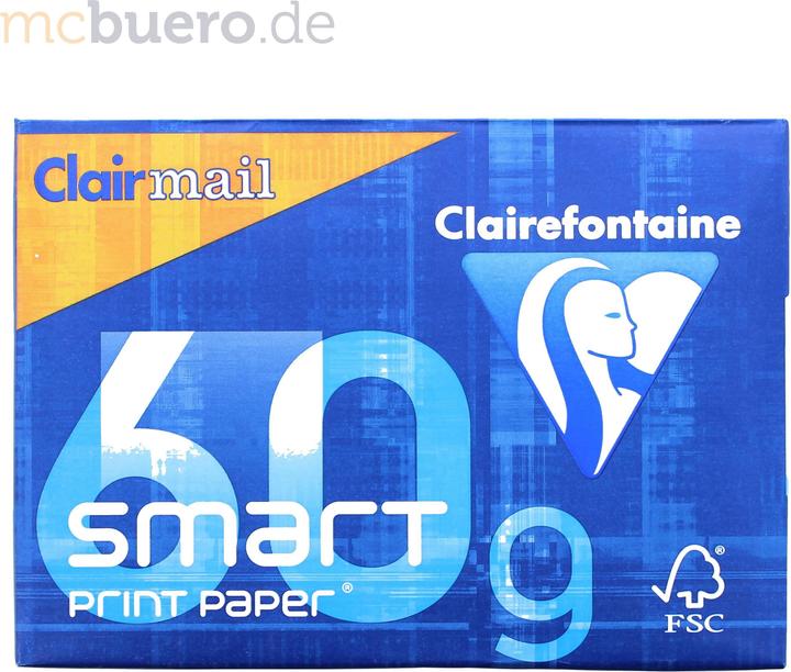 Immagine prodotto Clairefontaine Clairmail (60 g/m², 500 x, A4)