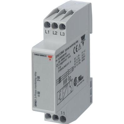 Carlo Gavazzi Phase Monitor SPDT 5A 208-480AC DIN, Relais