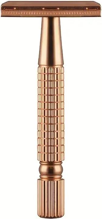 Actual product image Jerbat Rasierhobel Roségold mit 10 Klingen