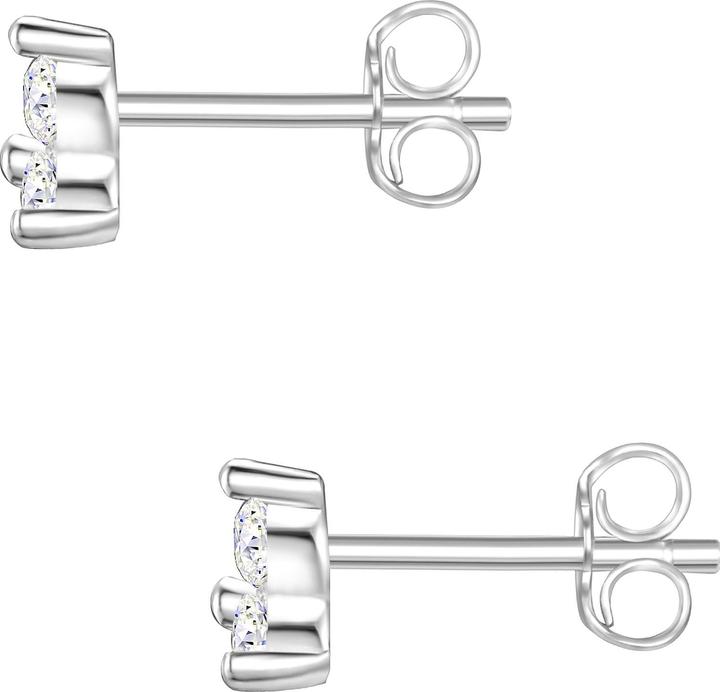 Produktbild Glanzstücke München Damen Sterling Silber Zirkonia silber - 12454 (Sterling Silber)